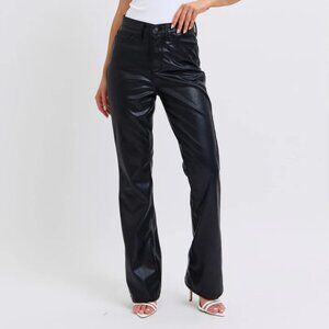 NEW! JUDY BLUE FAUX LEATHER VEGAN PANTS